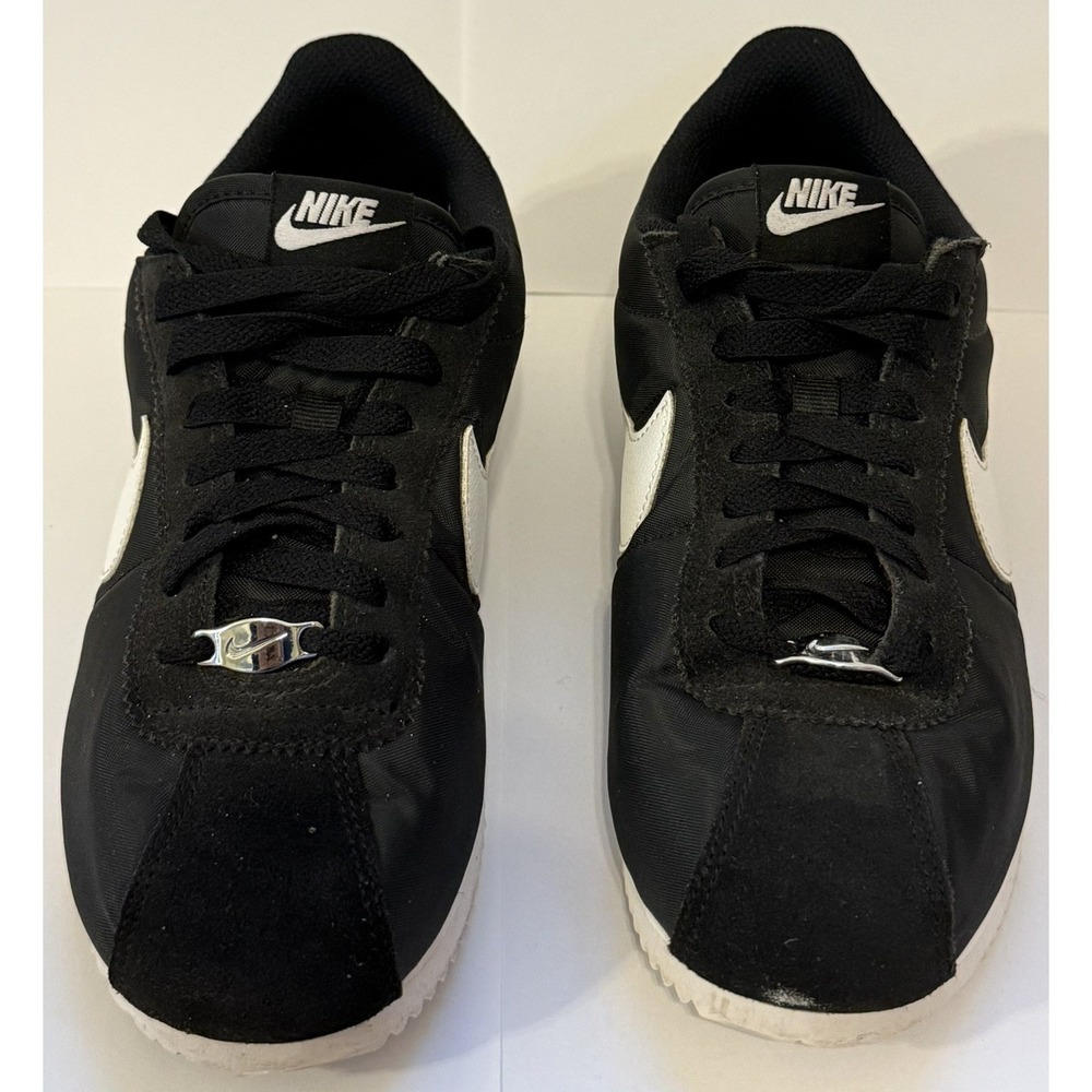 Size 8 - Nike Cortez Black White Women's 8 Casual Running Sneaker